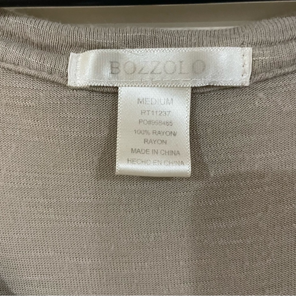 Basic Tan Tee - Picture 4 of 6